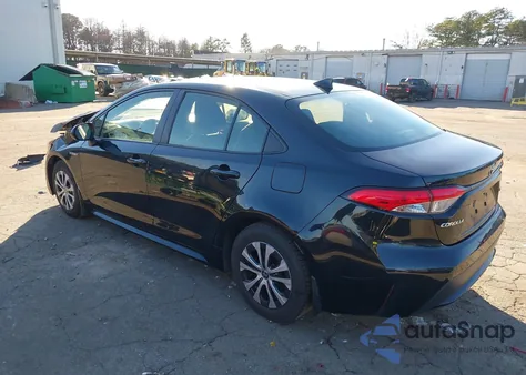 2021 Toyota Corolla Hybrid Le z USA, uszkodzony, nr VIN JTDEAMDE7MJ001615